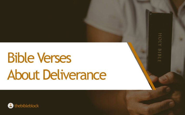 23 Bible Verses About Deliverance – Best Scriptures About Deliverance ...