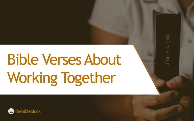23 Bible Verses About Working Together – Biblical Importance of Working ...